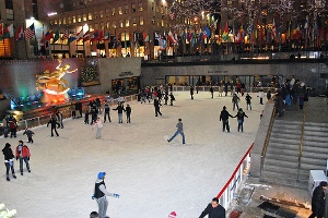 Manhattan ice rink